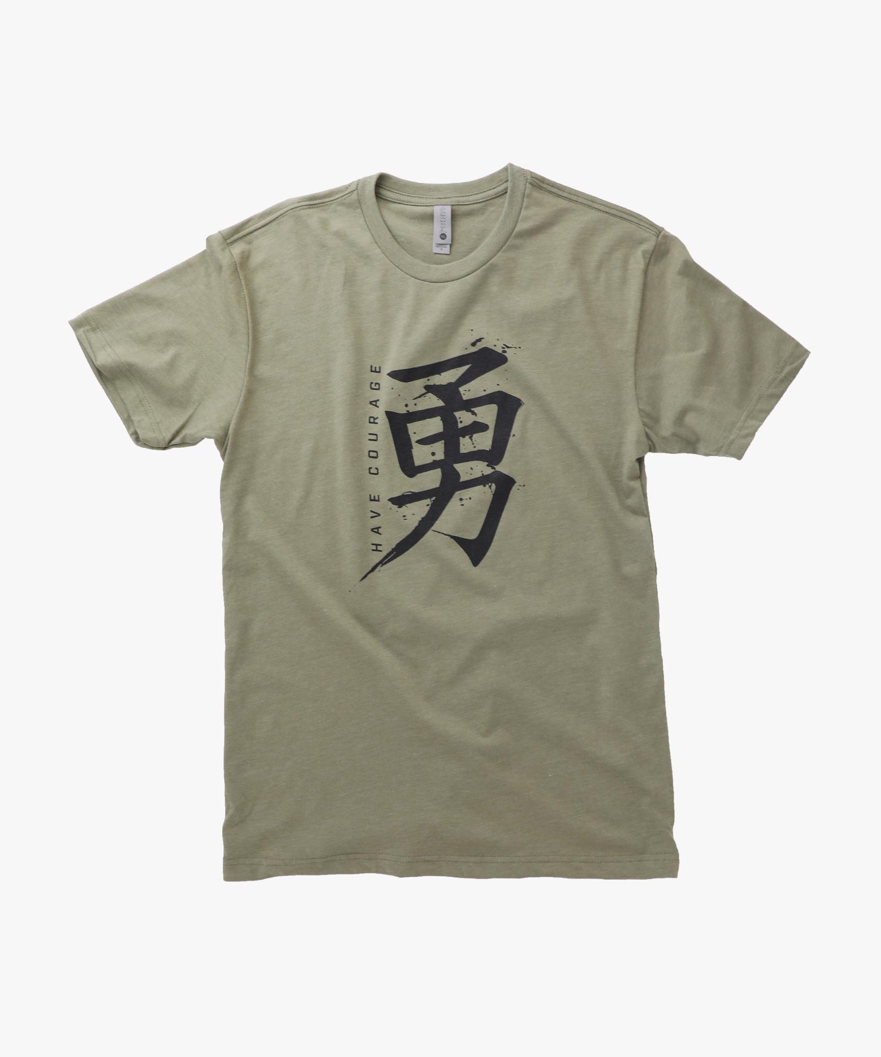 Have Courage Tee Olive