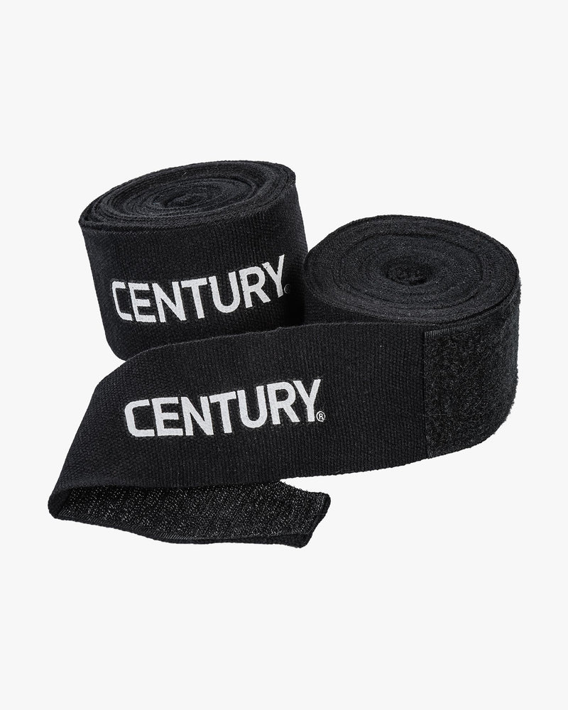 120" Cotton Hand Wraps 120" Black (5668471505050)