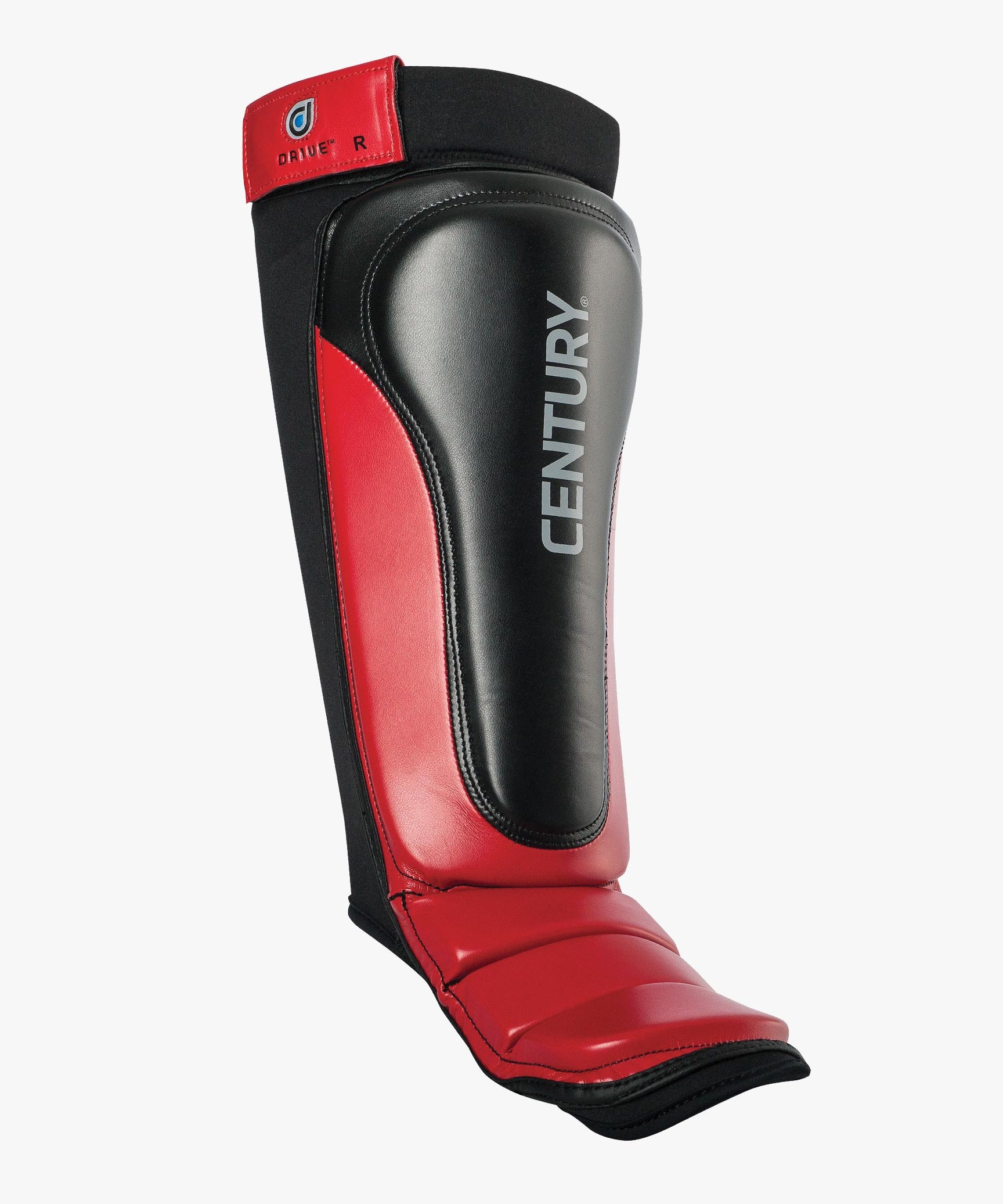 Drive MMA Shin Instep Guards Red Black