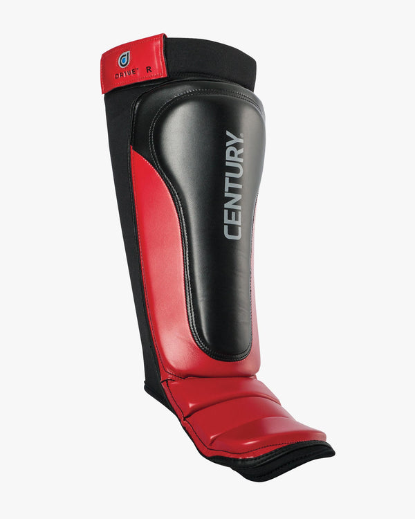 Drive MMA Shin Instep Guards Red Black (5937619435674)