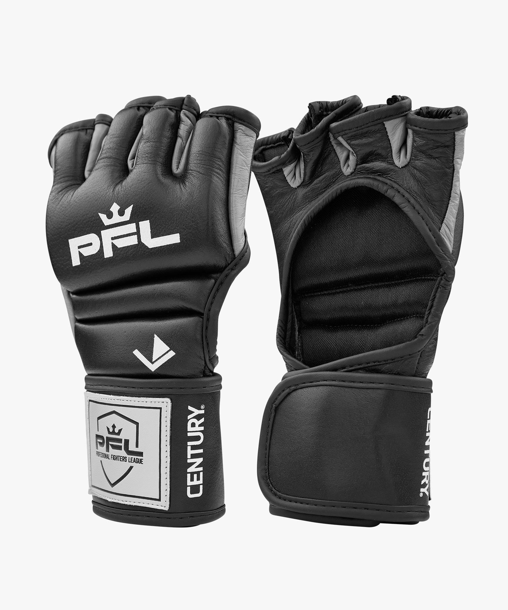 PFL Official MMA Fight Glove Grey Black