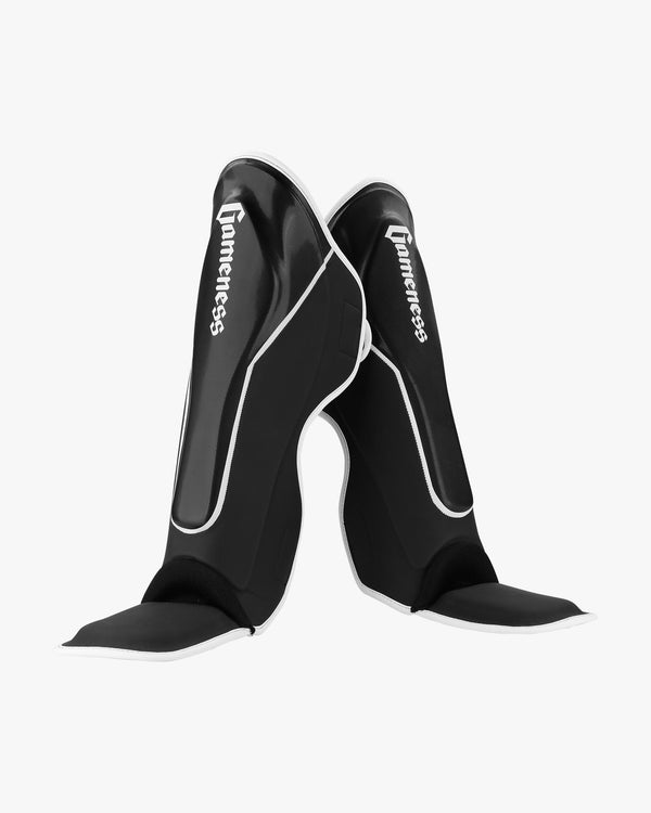 Rukus Traditional Shin Instep Guards Black (7560526332058)