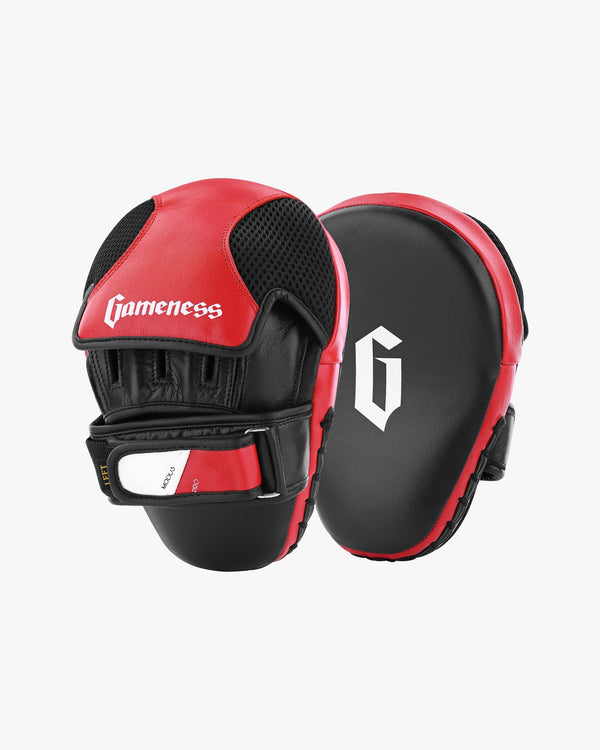 Modus Short Punch Mitt - Pair Black White Red (7133344530586)