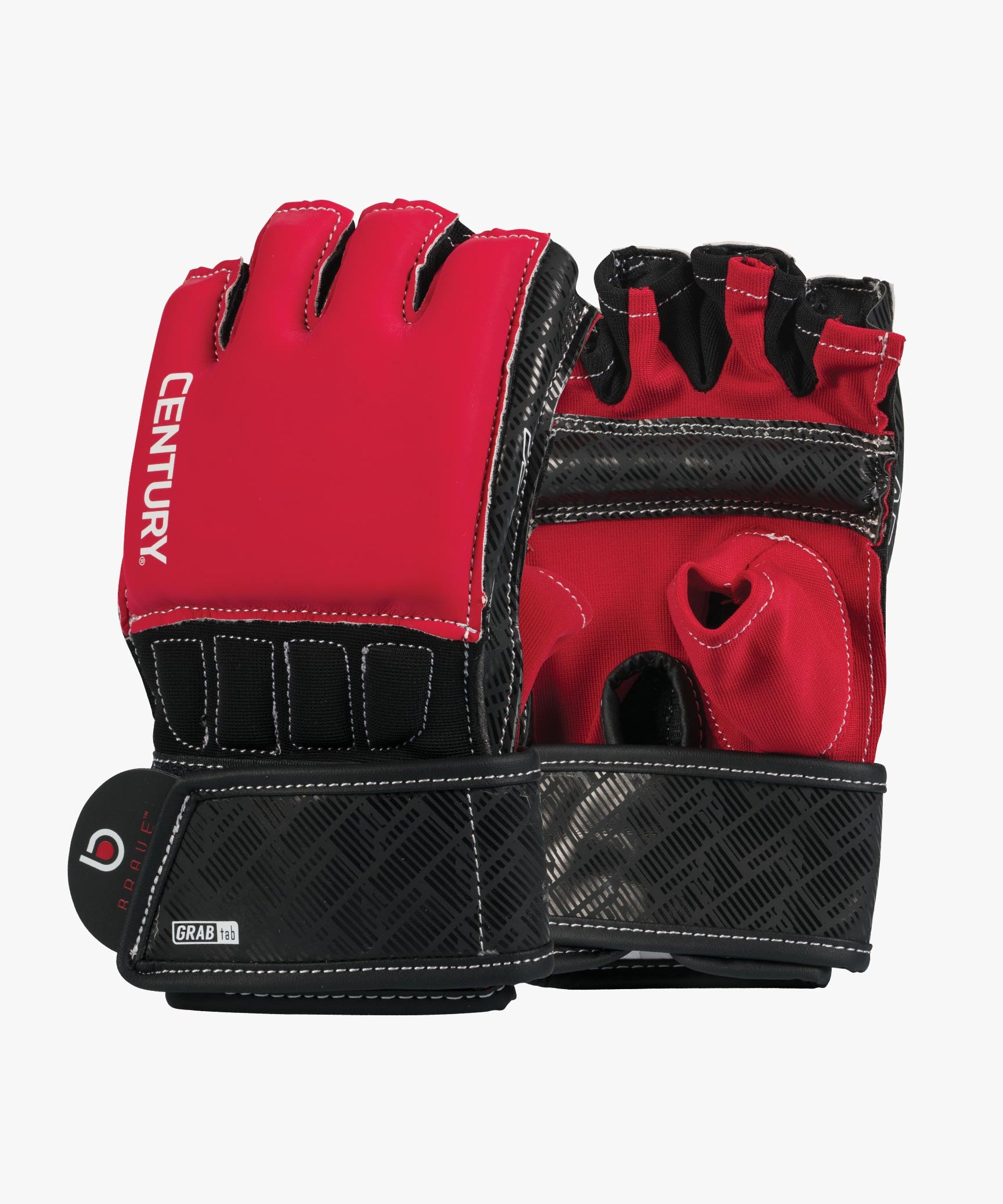 Brave Grip Bag Gloves Red Black