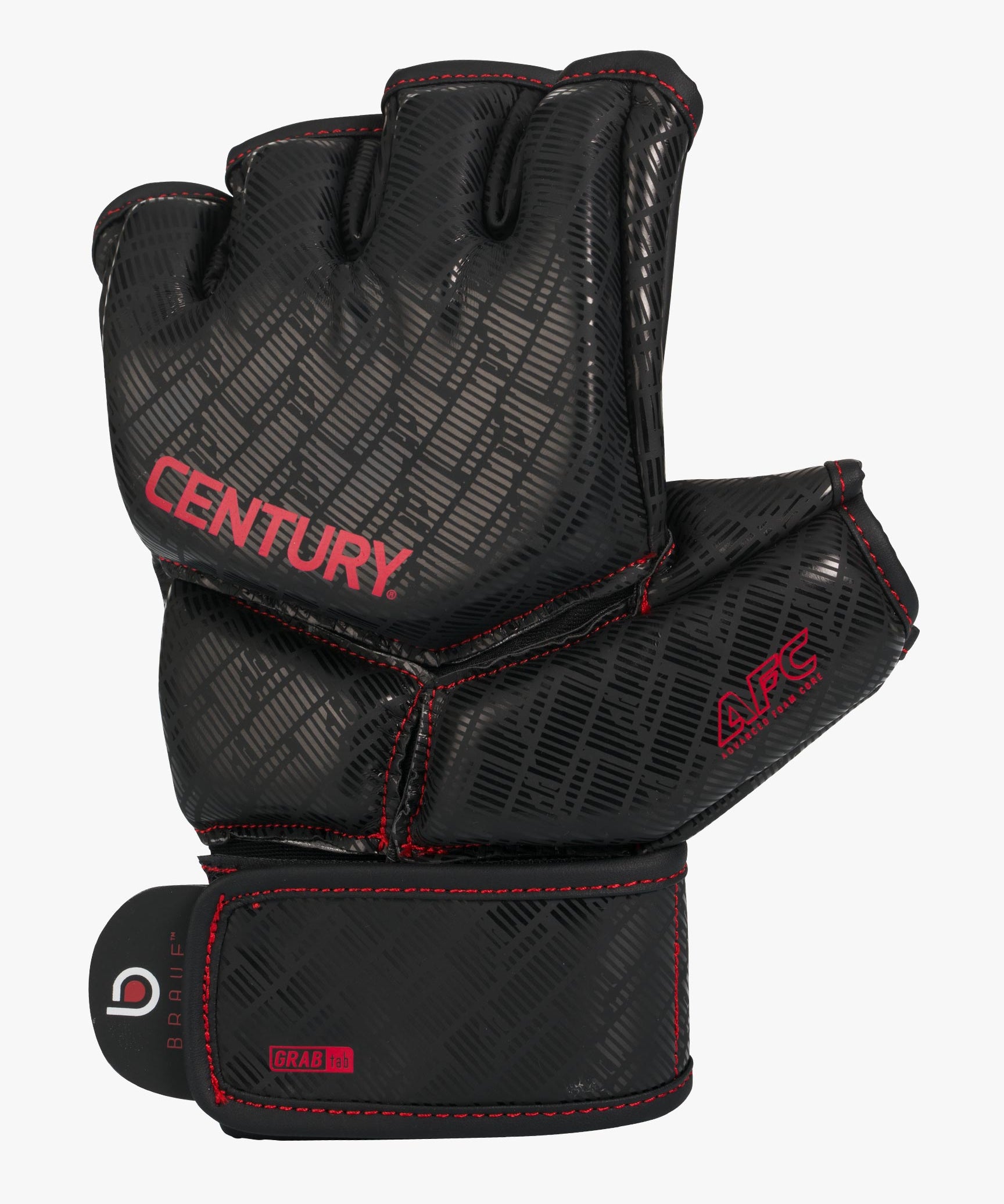 Brave MMA Competition Glove Black Red