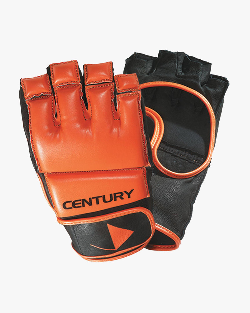 Open Palm/Finger Bag Gloves Orange Black (7560532131994)